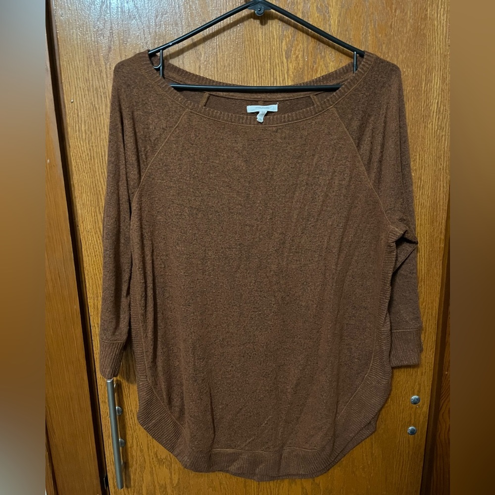 Maurices Rust Orange/Brown Tunic Top